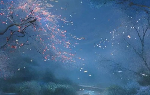 山村月夜（新韵）