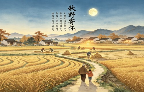 《秋野寄怀》