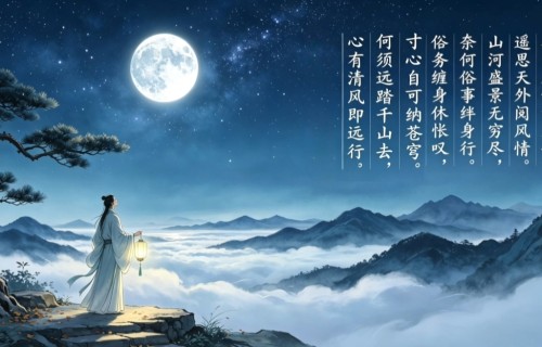 《夜悟清风即远行》